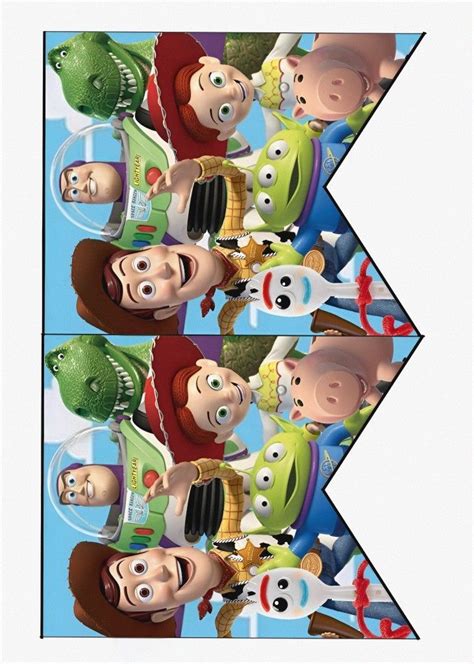 Bandeirinha De Letras Toy Story Digifesta Artofit