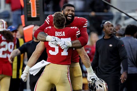 A New 49ers Postgame Fixture Trent Williams And Nick Bosas Locker