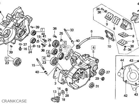 A Kz Crankcase Assy L Honda Buy The A Kz At Cmsnl