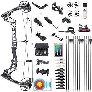 Amazon JUNXING Compound Bow Package And Arrow Kit For Training