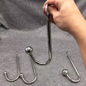 Crochet Anal En Acier Inoxydable Etsy France