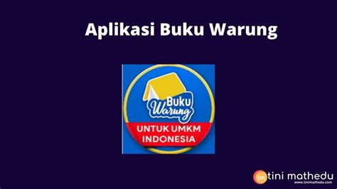 Aplikasi Buku Warung Catat Laporan Keuangan Mudah Dan Praktis