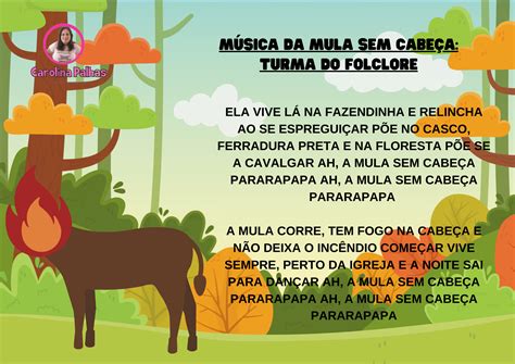 Musica Do Folclore Brasileiro - Letras das músicas dos personagens do folclore ilustradas - Professora ...