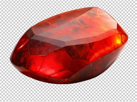 Premium Psd Red Stone