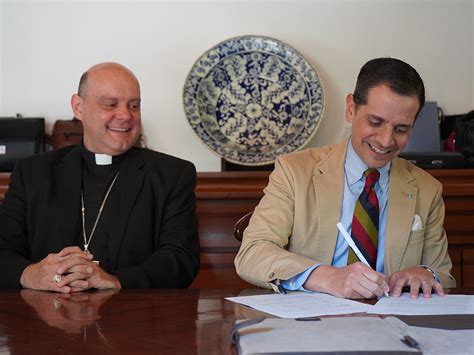 Universidad Panamericana Bjgs Firma Convenio Con La Arquidi Cesis