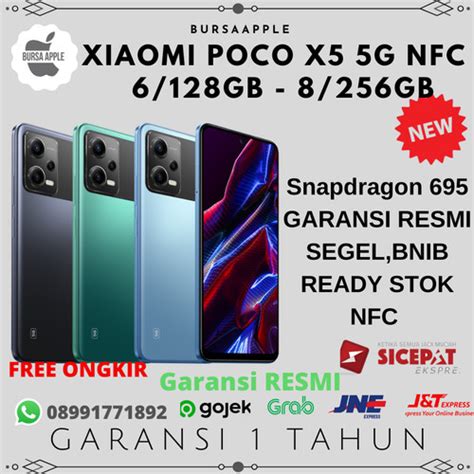 Jual Xiaomi Poco X5 5G NFC 8/256GB 6/128GB Garansi Resmi Poco X5 Pro 5G ...