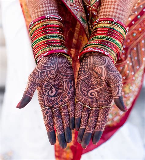 Henna Indian Bride