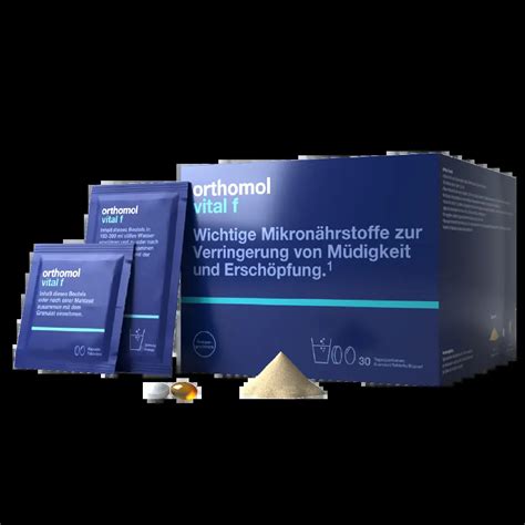 Orthomol Vital F зі смаком цитрусу | Orthomol.Life