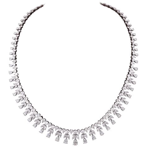 Diamond Drop Necklace For Sale At 1stdibs