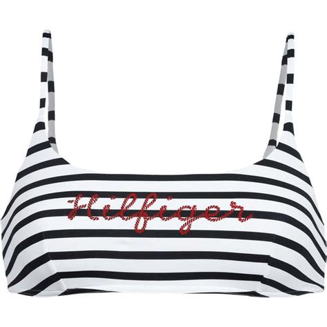Tommy Hilfiger Bralette Print Bikini Oberteil Damen Ansehen