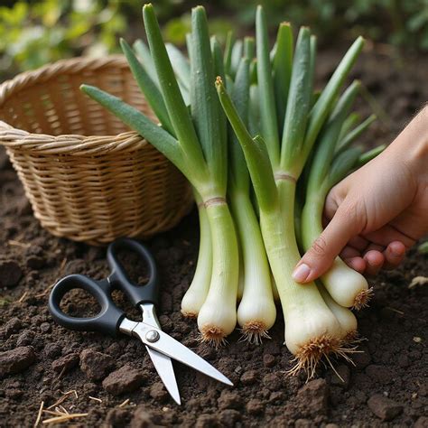 pick green onions step  step guide  perfect harvest