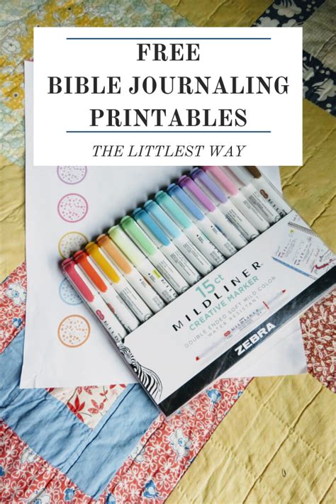 Bright Rainbow Bible Journaling Printables • Jenny Hausher