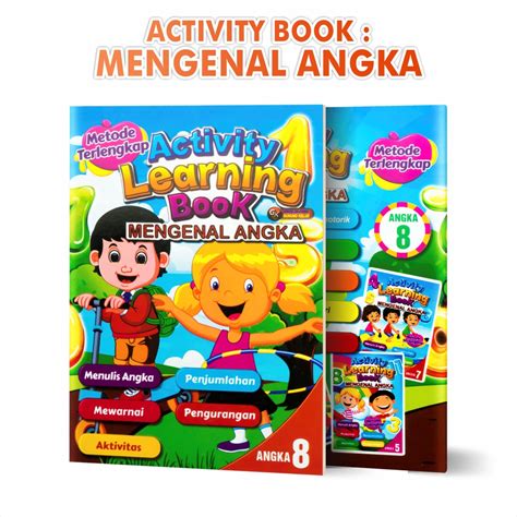 Jual Buku Activity Book Mengenal Angka Metode Terlengkap