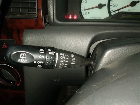Нормальный перекл.дворников — Toyota Corolla (120), 1,5 л, 2003 года ...