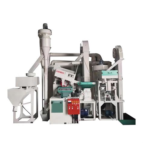 High Efficiency Small Scale Rice Milling Processing Machine Ton Day