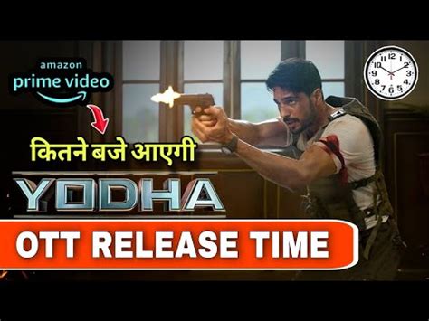 Yodha Ott Release Time Yodha Movie Ott Release Date And Time Yodha