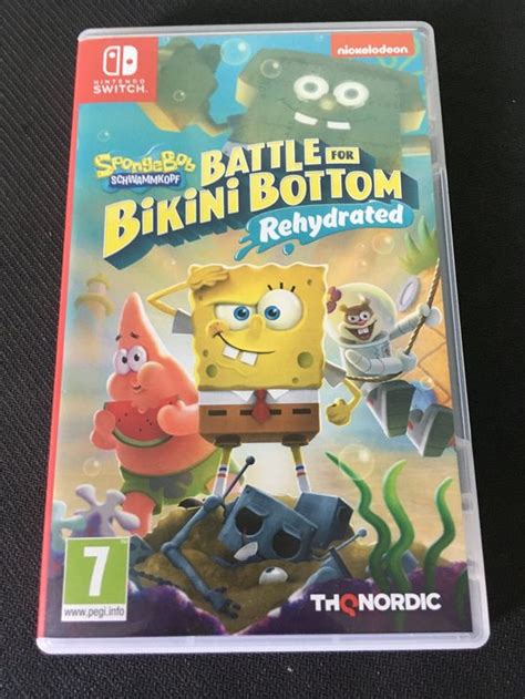 Spongebob Battle für Bikini Bottom für Nintendo Switch Gebraucht in