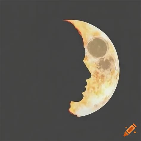 moon album cover  craiyon
