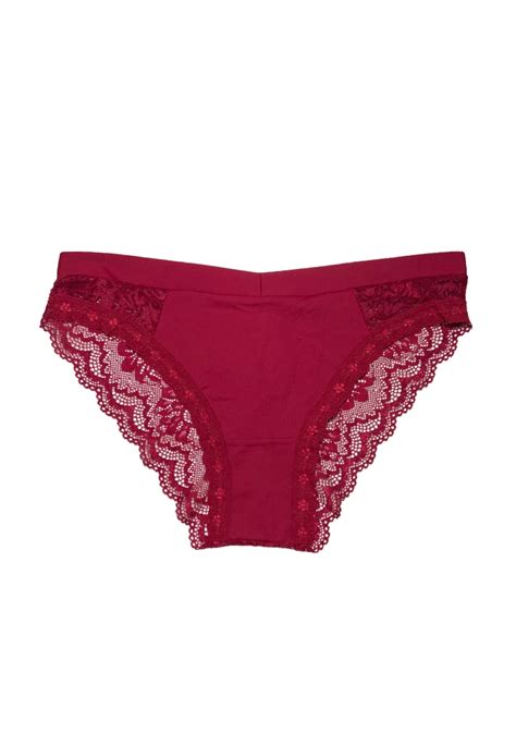 Calcinha Cós Em Microfibra e Renda Michelle Lingerie