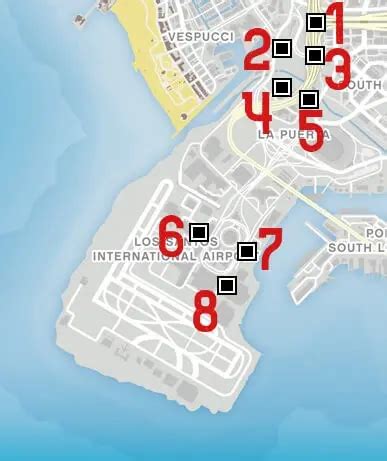 GTA 5 Stunt Jumps Locations All 50 Stunt Jumps Map Guide GTA 5