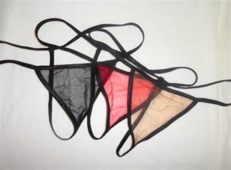 Hers Or His Unisex G String Thong SUPER NAKED Stocking Etsy