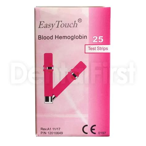 Купить Тест-полоски на гемоглобин EasyTouch (ИзиТач), 25шт/уп | Dental ...