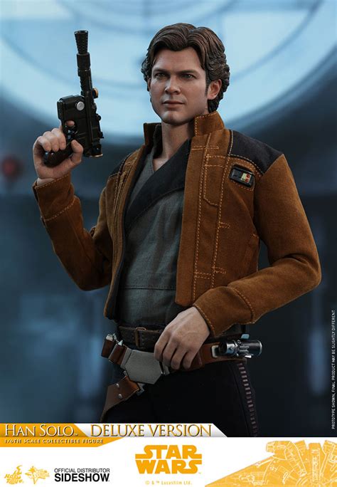 Hot Toys Solo Movie Han Solo Scale Deluxe Figur Collectables Ch