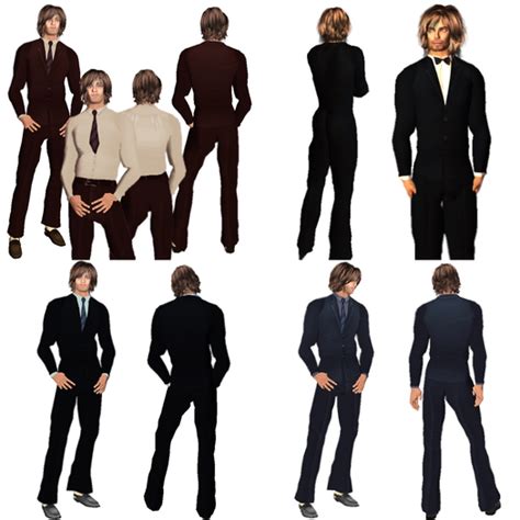 Second Life Marketplace Vlc For Men Suits