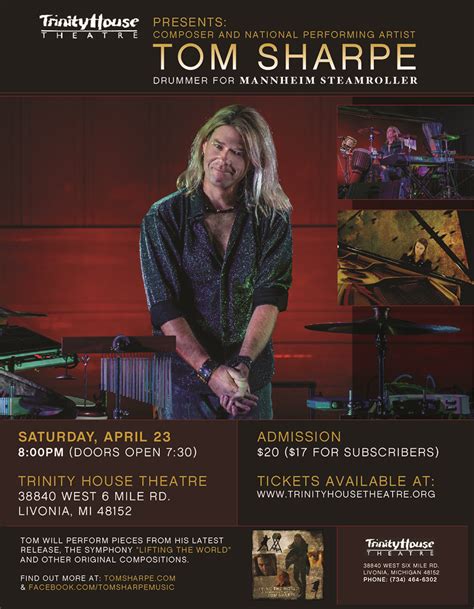 Tom Sharpe Live 2016 Tom Sharpe Composer Performer