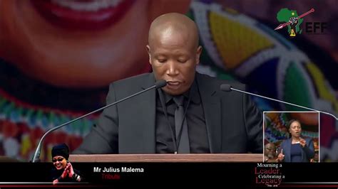 Julius Malema S Full Speech Winnie Mandela Funeral YouTube