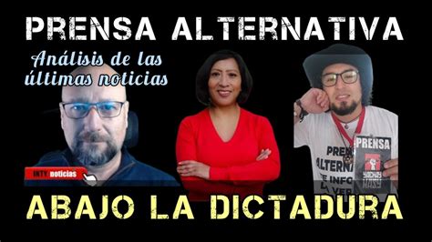 INTY NOTICIAS MANUELA BASTIDAS PAVEL YACHAY CONTRA LA DICTADURA