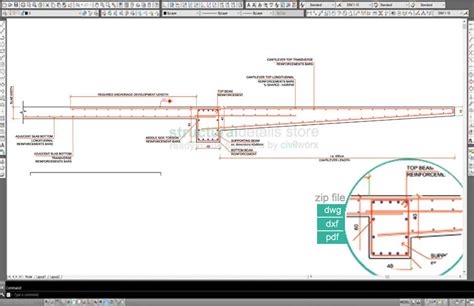 Cantilever Slab Reinforcement