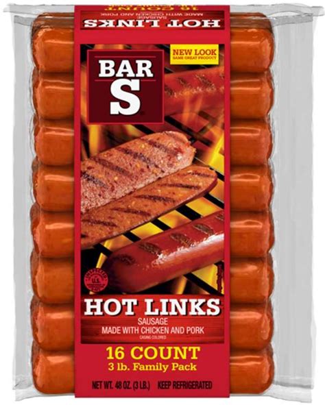 Hot Links Bar S Foods
