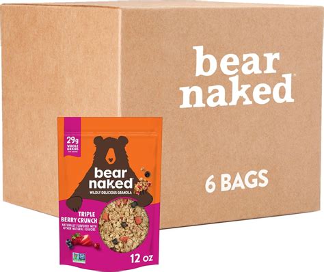 Amazon Bear Naked Granola Cereal Breakfast Snacks Triple Berry