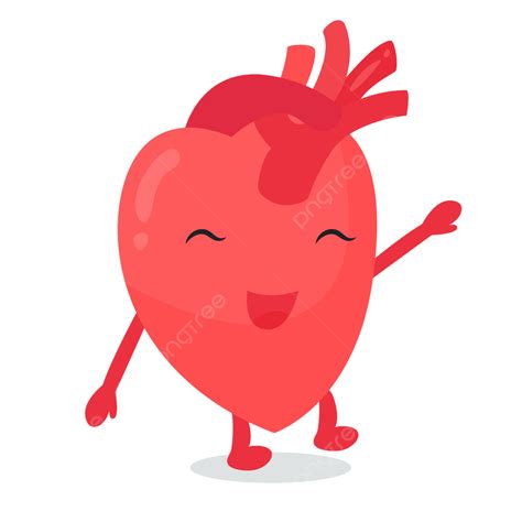 Human Happy Clipart Transparent PNG Hd Happy Heart Character Flat