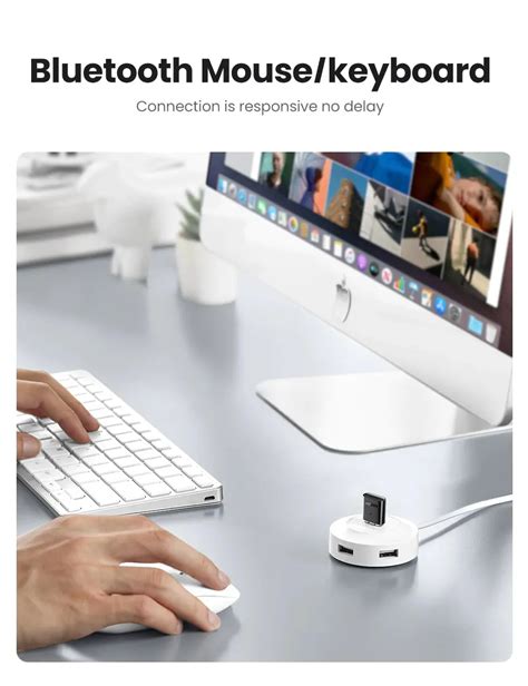 [CLEARANCE] UGREEN CM390 Wireless USB Bluetooth 5.0 Adapter with Conne ...