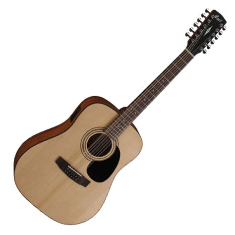 Cort AD810 12E OP 12-String Electro-Acoustic Guitar - Open Pore