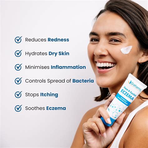 Pomada Para Vermelhidão No Rosto - Grahams Natural Creme para Eczema no Rosto e Pálpebras com Aveia ...