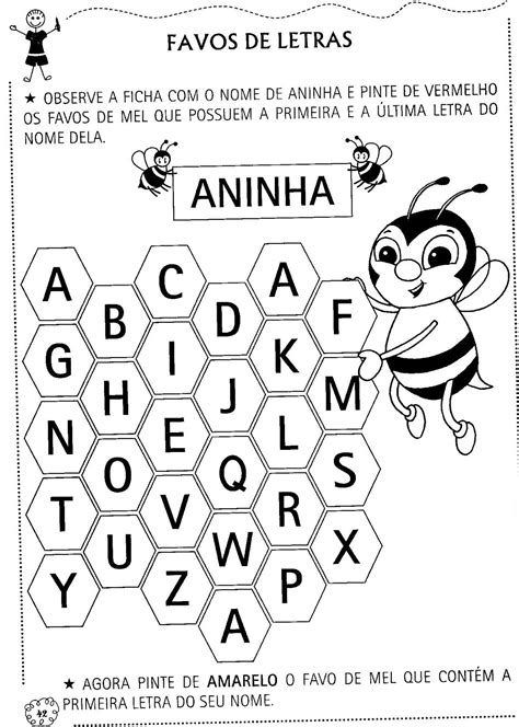 Atividade Letrinha A Educação Infantil - 7