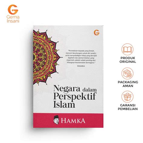 Jual Gema Insani Buku Hamka Negara Dalam Perspektif Islam State From An