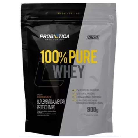 Pure Whey Refil G Chocolate Probi Tica Suplementados