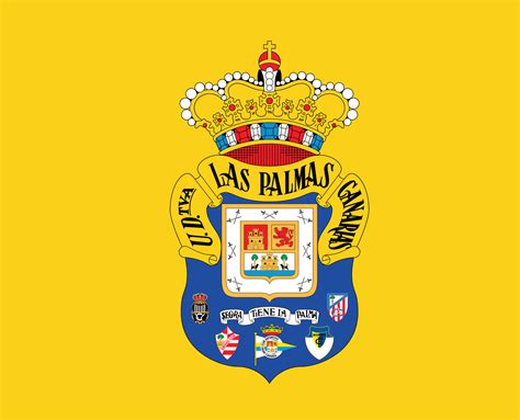 Las Palmas Club Logo Symbol La Liga Spain Football Abstract Design