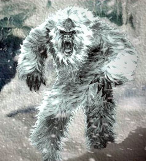 Yeti – Abominable Snowman | DinoAnimals.com