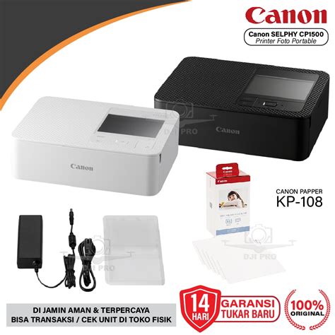 Jual Canon SELPHY CP1300 CP1500 Compact Wireless Photo Printer CP