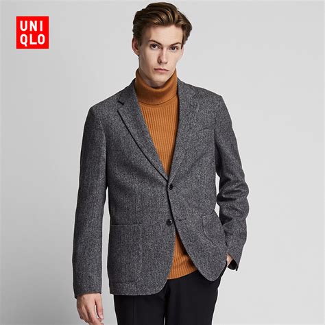 Купить Куртка Мужские шерсти смесь куртка 420000 от Uniqlo Юникло в ...