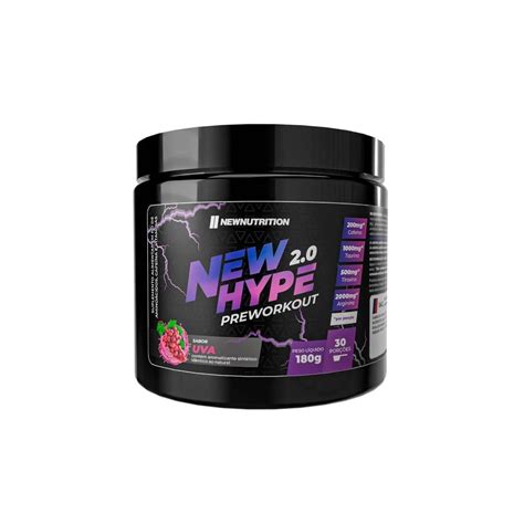 Hype Preworkout 180g Uva NewNutrition Data Venc 30 7 23