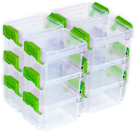 Snapklik Perler Bead Organizer Small Stackable Storage Containers