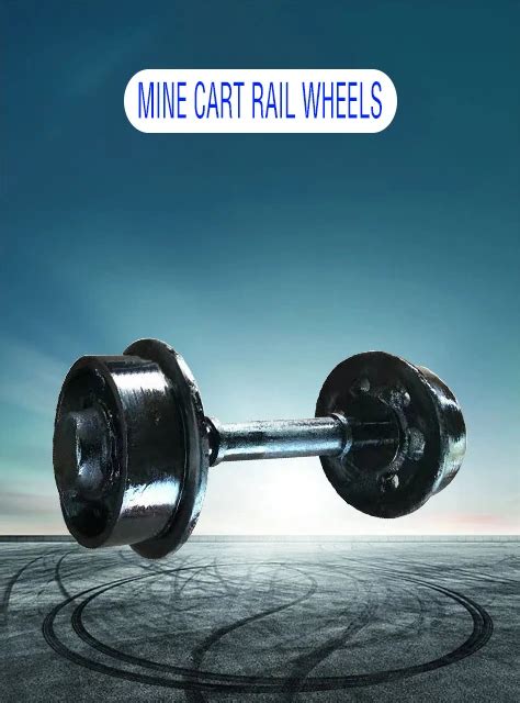 Hot Sale New Quality Minecar Wheels Ore Mining Cars Wheels Cart Wheel Set Coal Mine Carts Mining