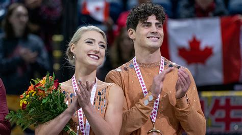 Canadian ice dancers Piper Gilles and Paul Poirier win first career ...