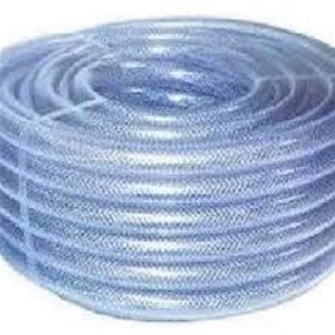 White Crack Proof Leak Resistance Flexible Transparent Pvc Braided Hose